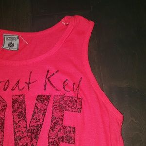 Cute LONG BOAT KEY Crop Top